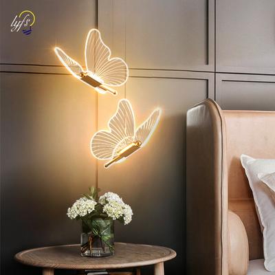 Lampadario LED Lampada a Sospensione Apparecchio Lampade Sospese a Farfalla per Soffitto Cucina Comodino Soggiorno Decorazione Lampada a Sospensione Nordica