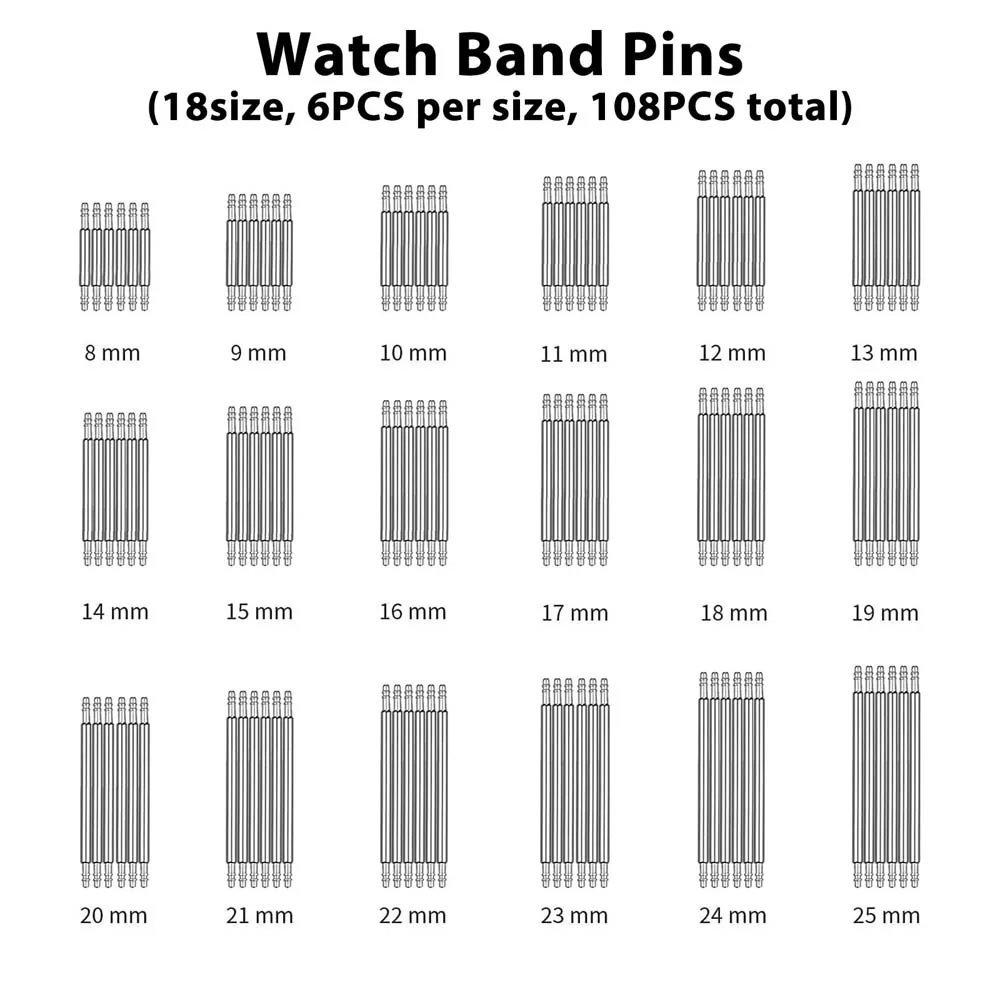 Multifunctional Wristwatch Repair Kit: Time Adjustment, Strap Repair, Connection Disassembly Tool Set