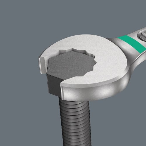 WERA Combination Wrench, 22mm Inner Opening, 260mm Overall Length, 020502