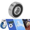 Motoforti 6200DDU Deep Groove Ball Bearings P0 10x30x9mm Lubricated Bearings Double Rubber Seal Scooter Skateboard Wheel