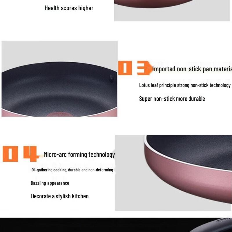 SUPOR Red Dot Non-Stick Cookware Set