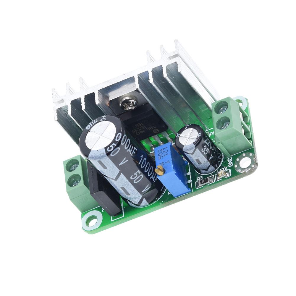 10 Pcs LM317 Step-Down Converter DC 5V-38V AC 5V-24V Adjustable Voltage Regulator Step-Down Converter Power Supply Board Parts