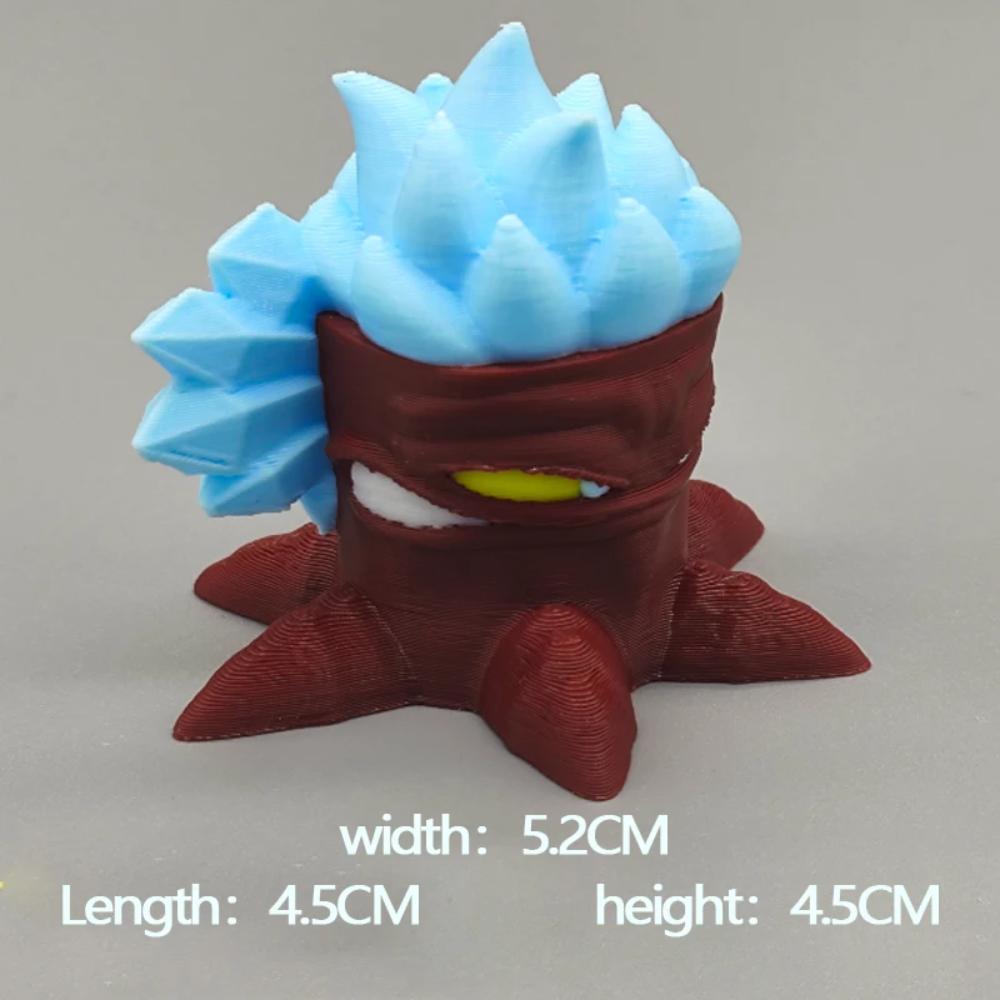 3D-gedrucktes Kinderspielzeug Zombie-Erbsen Nüsse Sonnenblumen Schützen Kakteen Pflanzen Schreibtischornamente Modelle Spielzubehör Geschenke DIY