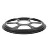 10in Speaker Grill Cover High Elasticity Black Iron Speaker Grille Protective Cover Universal for Car RV
