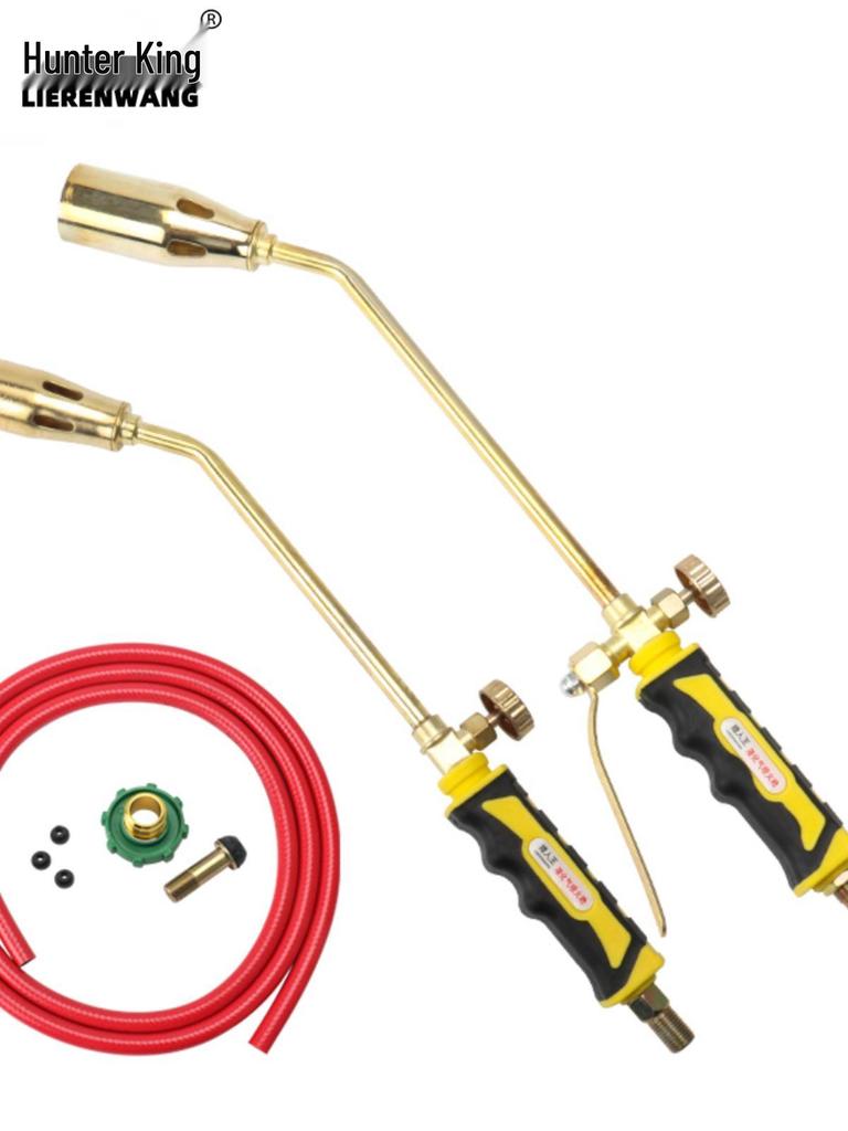 Portable Gas Blowtorch for Welding and Singeing Pig Hair
