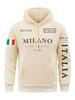 Flag Of Italy Men Hoodie Milan City Hoodies 3d Print Hoody For Man Casual Spring Autumn Clothing Top