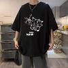 Anime Pokémon 30th Anniversary Peripherals Gengar Manga Graphic Print T-shirt Summer New Tee Men Women Oversized Top Crewneck Cotton Summer New Tee
