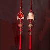 Traditional New Year Pendant Tassel Chinese Knot Wall Door Hanging Ornaments Fu Fish Good Luck Spring Festival Pendant