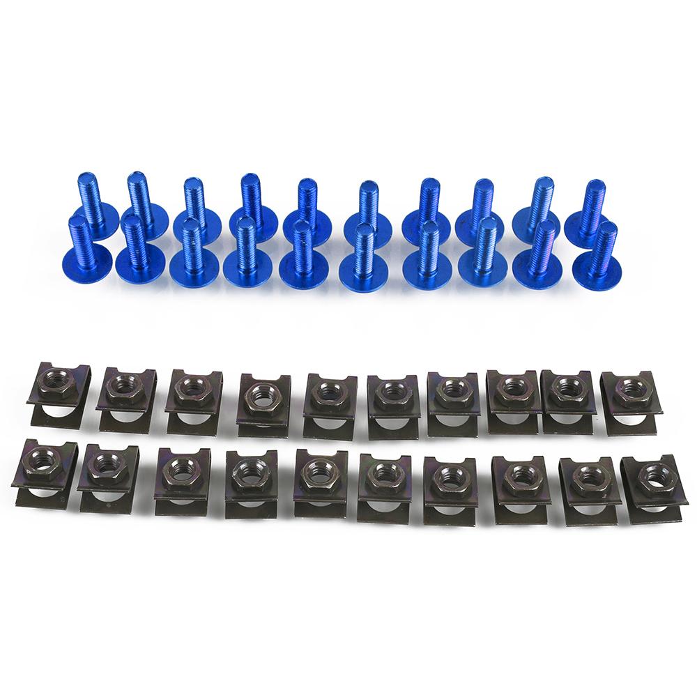 Sada šroubů a příchytek pro kapotáže motocyklů S pružinovými maticemi a šrouby PRO YAMAHA MT125 YZFR125 WR125X R XMAX125 200 300 250