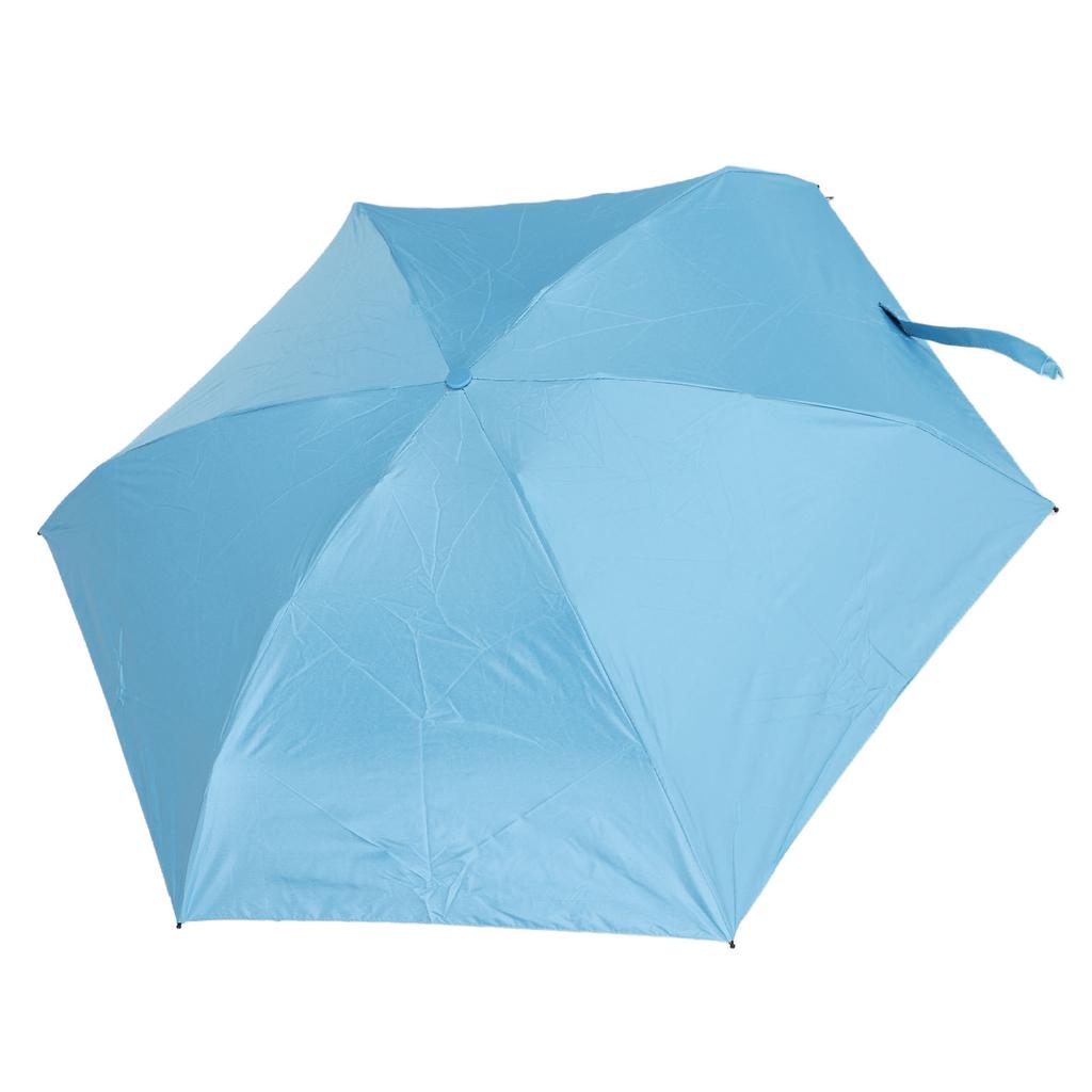 Capsule Umbrella Portable 5 Ribs Folding Umbrella UV Proof Sunscreen Windproof Dual Use Umbrella for Daily Travel