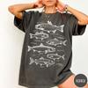 Vintage Fish Shirt, Retro Fishing Tshirt, Tattoo Fish Shirt, Unisex Fishing T Shirt, Fish Graphic Tee, Fisher Gift Shirt