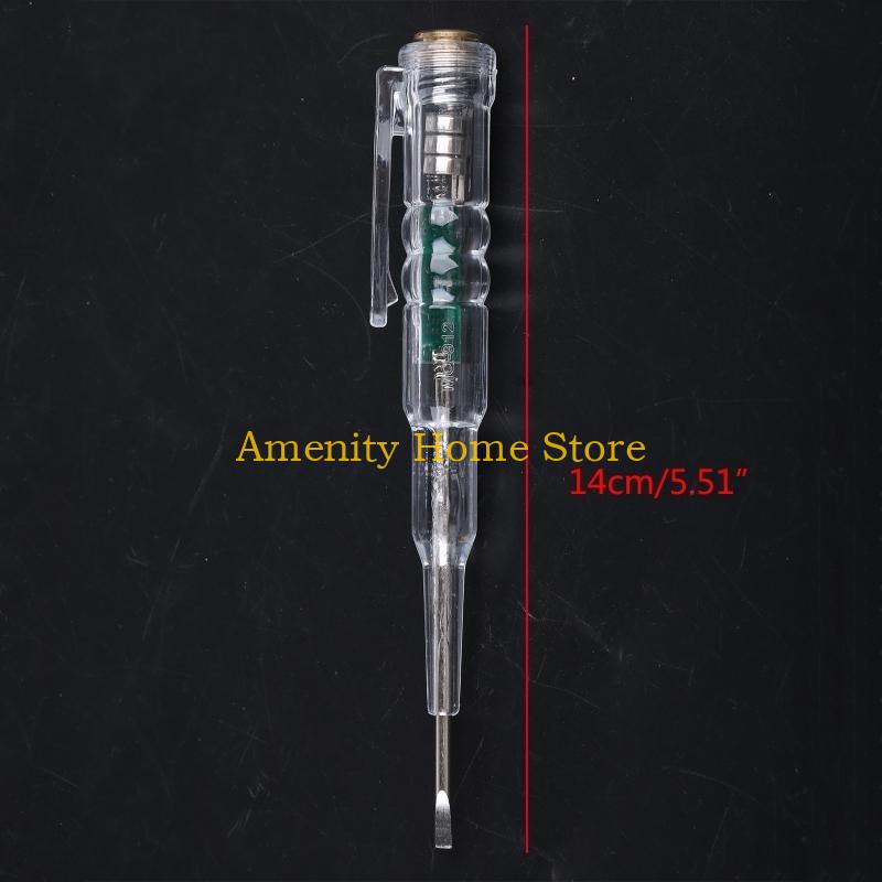 F26C Transparent Voltage Test Pen Tester Pencil Non-Contact Electrical Voltage Detector Pen Portable Testing Tool Plastic