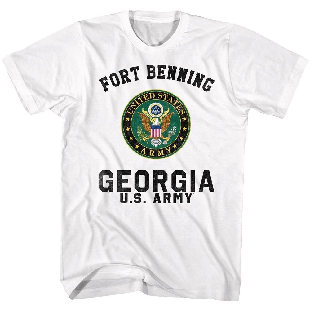 US Army Ft Benning White Brands Shirt 100