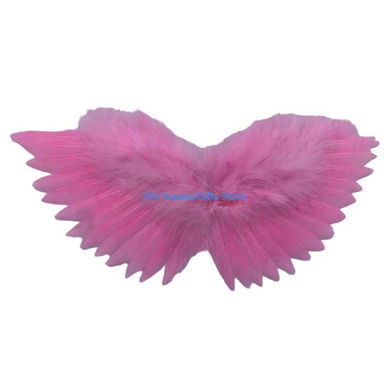 090D Portable Kids' Wing Decoration Stylish Feathered Wing for Youngsters and Cosplays and Masquerades