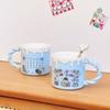 Birthday Candle Water Cup, Cake Gift Ceramic Cup, Birthday Gift Mugs Coffee Cups for Male Girlfriend Drinkware