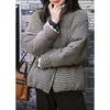Autumn and winter classic new Qiandongge warm and thin design sense white duck down stand-up collar down bread clothes
