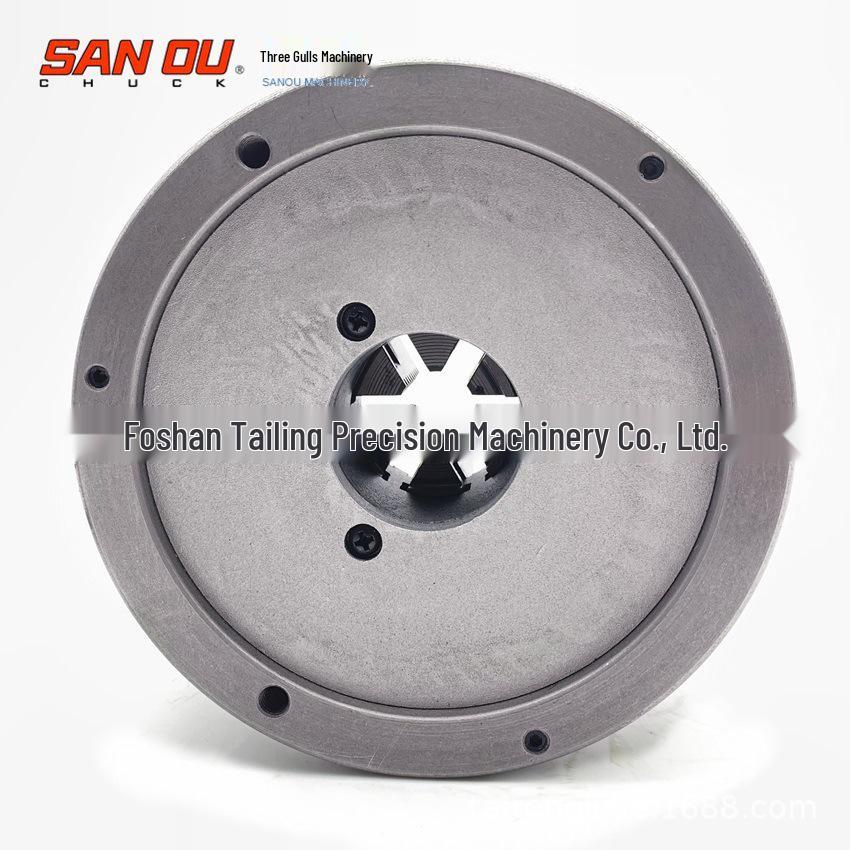 Sanou K13 Type Six-Jaw Self-Centering CNC Lathe Chuck (100/125)