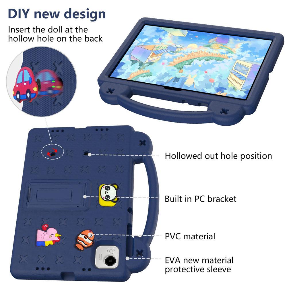 Cartoon Cute Bear EVA Case For Honor Pad 9 12.1 inch 2025 Kids Safe Handle Stand Protective Tablet Cover Funda