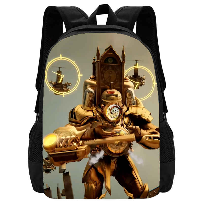 Mochila Skibidi Toilet School Backpack Cartoon School Bag for Boys  Titans Cameraman Children Backpack  Speaker Tv Man Kids Bags