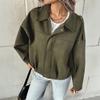 Lapel Long-sleeved Jacket, A New Loose and Casual Jacket for Women In Autumn and Winter