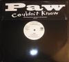 12inch Record PAW  Couldnt Know AMYDJ345 AM Records 1993 UK Rock Used