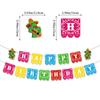 Mexican Holiday Decoration, Birthday Party Arrangement, Flag Latte Flower Tower Can Be Customized With Spiral Pendant.