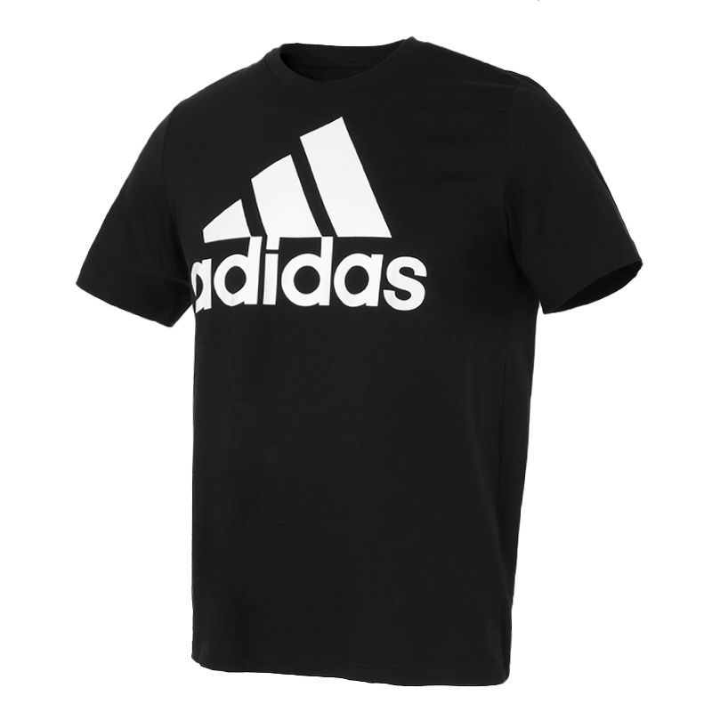 

Adidas Adidas Футболка с коротким рукавом Мужская 2023 Лето Новая Толстовка Женская Повседневная Круглый вырез Черная Парная футболка GK9120/Main Figure/Male XS