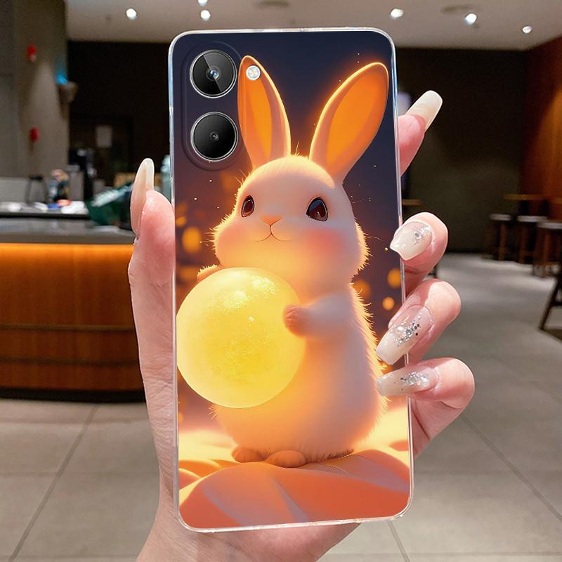 Phone Casing For Realme 9i 5G RMX3612 / Realme 10T 5G Luxury Dragon Cute Cool Boys Girls Patterns Transparent Soft Silicone Case