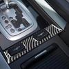 For Acura TL 2004-2008 LHD Seat Heater Button Trim Sticker Black Carbon Fiber Cover Interior Accessories Upgrade Decor Style