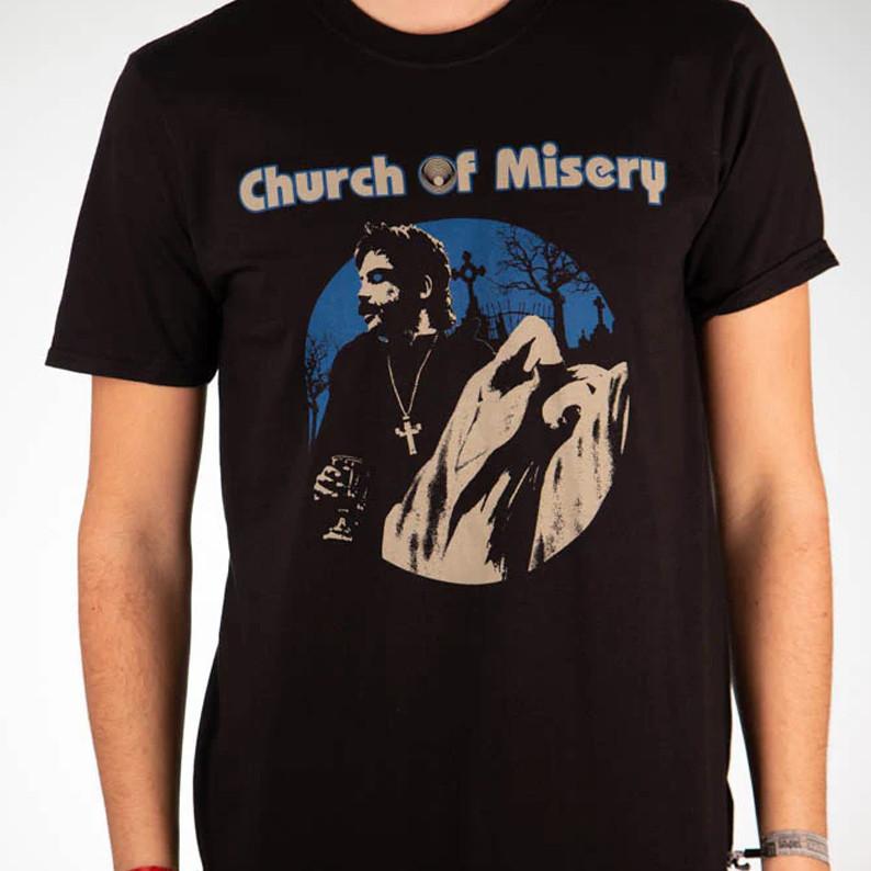 Church of Misery band VTG black T-shirt short sleeve All sizes 1F2101 Unisex T-Shirt XXXXL