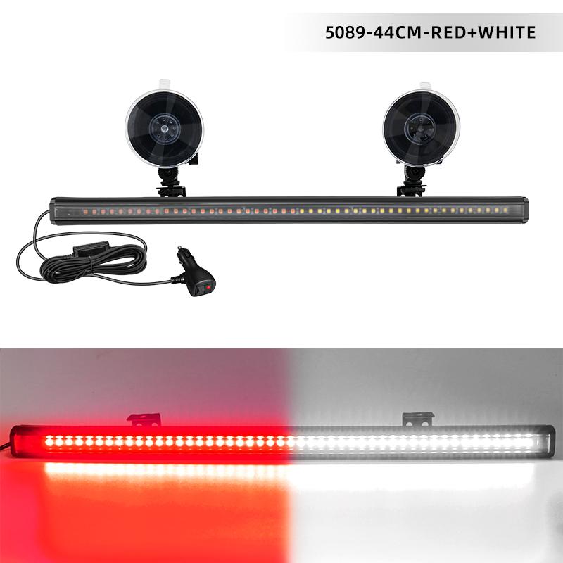 48LED LED Strobe Lights Car front rear windshield Emergency Flashing Warning light Auto Roof Top Flash Lamp Car Light Assembly