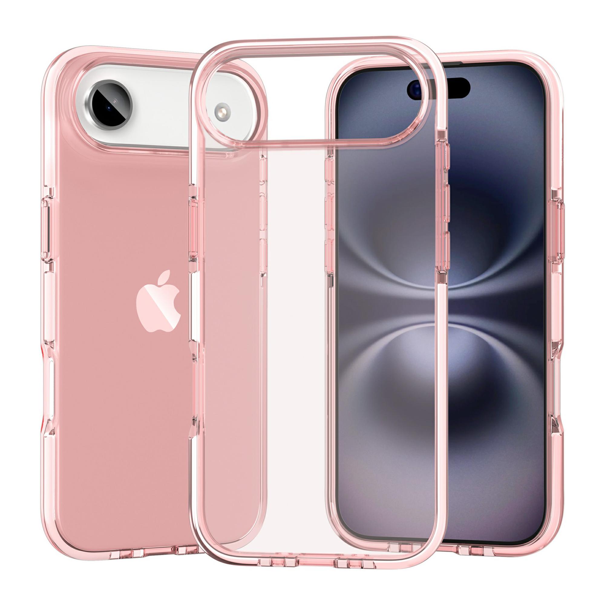 For iPhone Air Case TPU+TPE Anti-drop Clear Phone Cover C