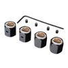 Car Wheel Rims Valve Air Cover for Cadillac Logo Seville XT4 Deville Hoodie CT4 SLR STS EXT CTS Srx Dvd Escalade CT5 Decoration AJL1