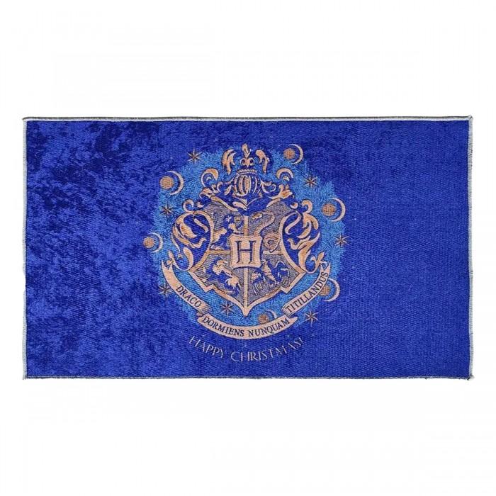 Harry Potter Wizarding World Hogwarts Crest Christmas Door Mat