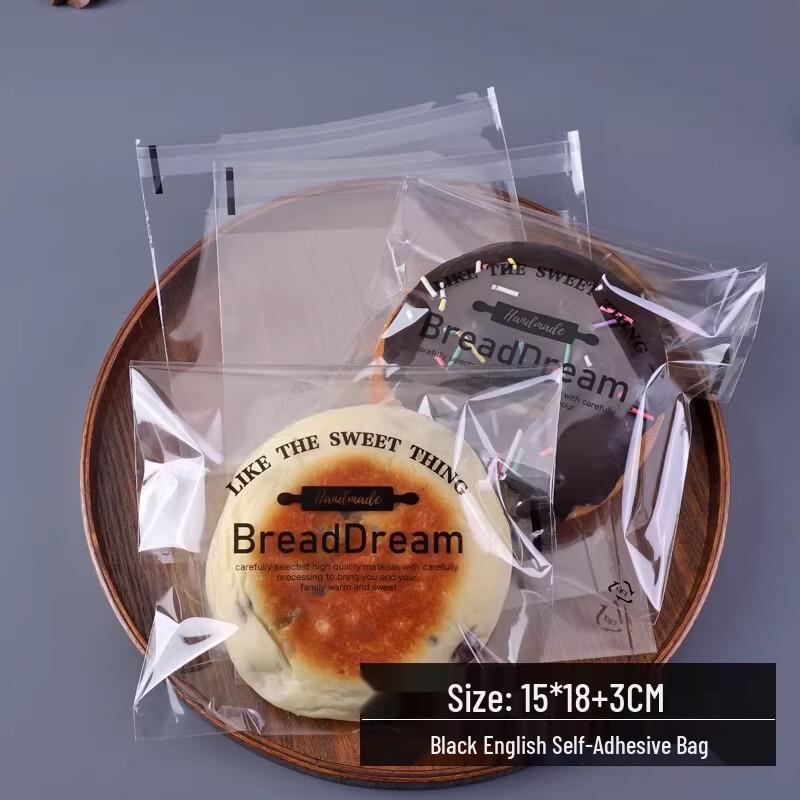 Self-Adhesive Baking Bread Packaging Bags