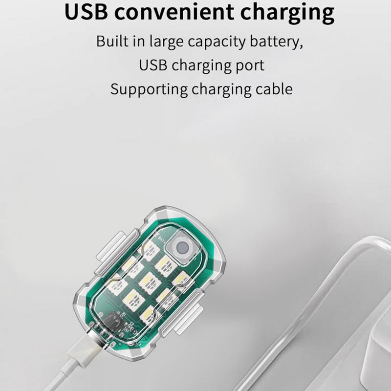 Wireless Car Strobe Lights Anti Collision Flash Warning Light Motorcycle LED Warning Light Vehicle Accessories