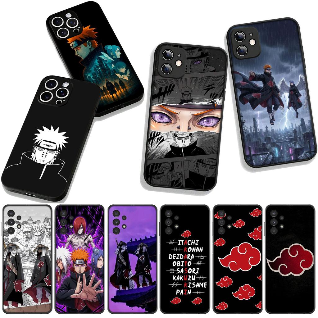 Poster Pain Akatsuki Naruto Case for Samsung Galaxy A25 A37 A57 A12 A14 A31 A41 A50 A51 A70 A71 A72 A21S A04 M15 Note 20 9 8 10