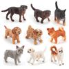 Small Shiba Inu Labrador Collie Bulldog Chihuahua Dog Model Toy For Home Decor And Collectors