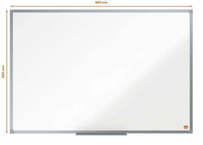 Tableau Blanc - NOBO - 1915463 - 900 X 600 Mm - Acier - Léger 3,1 Kg