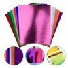 Aluminum Foil Cardstock 50 Sheets 8x12 Inch Colored Glitter Shiny Cardstock Paper For Art Projects Scrapbook Wedding Materials