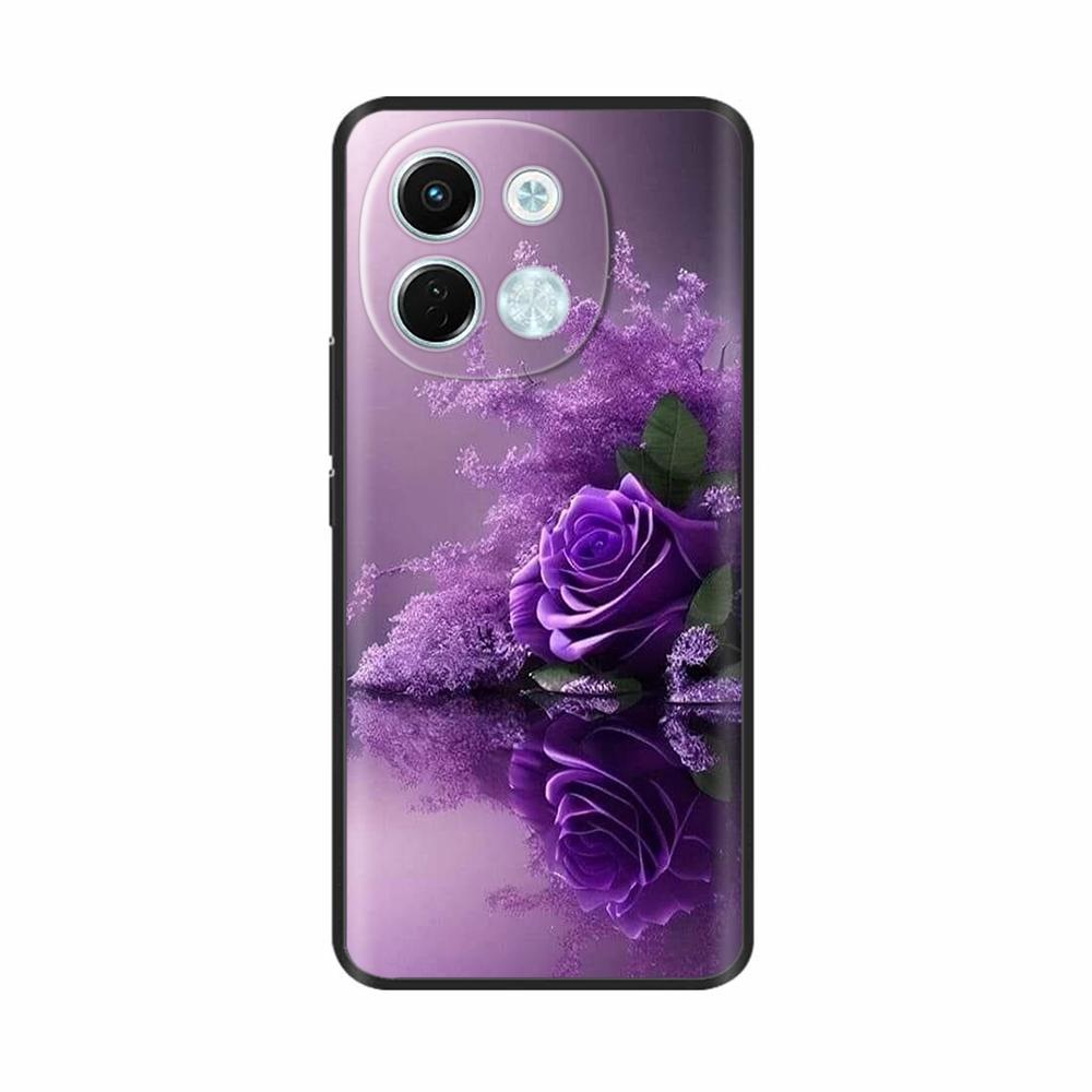 For Tecno Pova 6 Neo 5G Case Cute Flowers Phone Housing Soft Slim TPU Silicone Cover For Tecno Pova6 Pro Pova 6Neo 4G 5G Shells