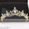 Silver Color Crown and Tiara Hair Accessories for Women Wedding Accessories Crown for Bridal Crystal Rhinestone Diadema Tiara