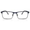 Full Rim Rectangle Blue Smartbuy Collection Blaire Asian Fit 605b Fashion Unisex Eyeglasses