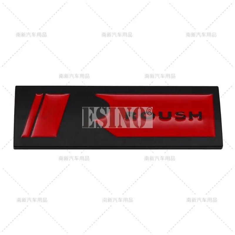 1PC 3D Roush Performance Car Trunk Metal Alloy Adhesive Badge Emblem Body Tailgate Accessories For Mustang Shelby GT GT 500