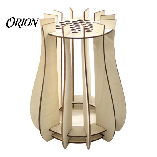 Fashionable Desktop Vases for Classroom Wooden Puzzle Flower Vase, Display Stand Flowers or Nordic Vase Home Decor Artificial Flowers, Decorative