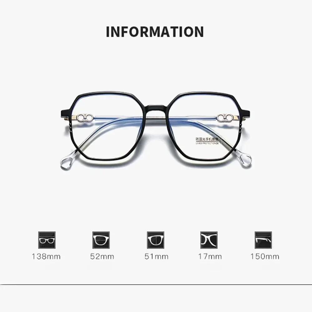 Blue Light Blocking Pochromic Myopia Glasses Vintage Women Men Outdoor Sunglasses Finished Optical Short-sight Goggle Diopter
