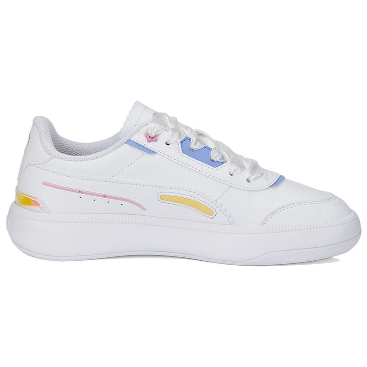 Puma  Tori Pixie White Multi Women Sneakers Pale-Lemon Prism-Pink Lavender-Pop 387611-01