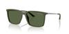 [ARMANI EXCHANGE] Armani Exchange Sunglasses for Men. Frame: Matte Green, Lens: Dark Green, Lens Width: 55mm. 0AX4170SU