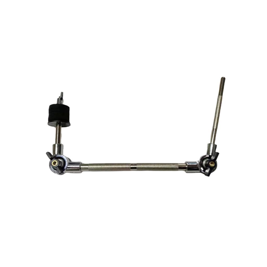 Double-Sided Jazz Drum Adapter & Cymbal Extension Stand with Cowbell Clamp