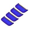 4 Pcs Fabric Sweater Comb Blue Light Weight Portable Small Clothes Ball Remover Sweater Fabric Shaver